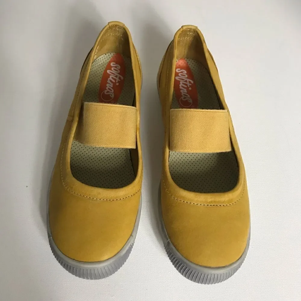Softinos by FLY London Ion Washed Leather Shoes